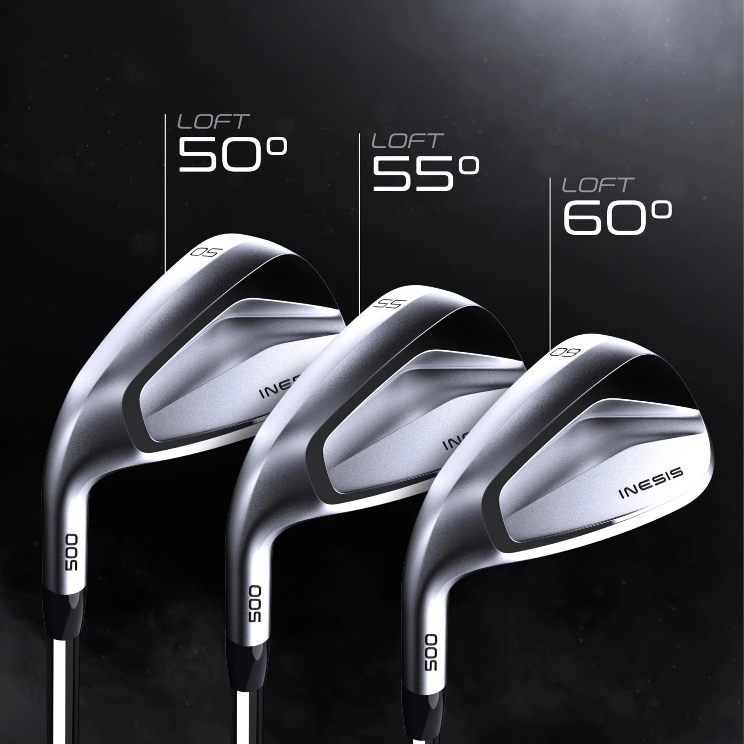 GOLF WEDGE LEFT HANDED SIZE 1 & HIGH SPEED - INESIS 500 5 GOLF WEDGE LEFT HANDED SIZE 1 & HIGH SPEED - INESIS 500 - Image 5