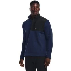 Under Armour Mens Storm SweaterFleece Academy/White