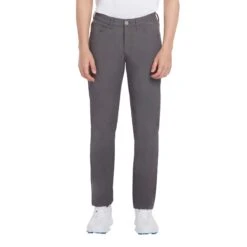 Mens Horizontal Textured Trousers (Grey) -Eagle Swing Outlet ka9cd6beafdf0327879a258eaa070391b