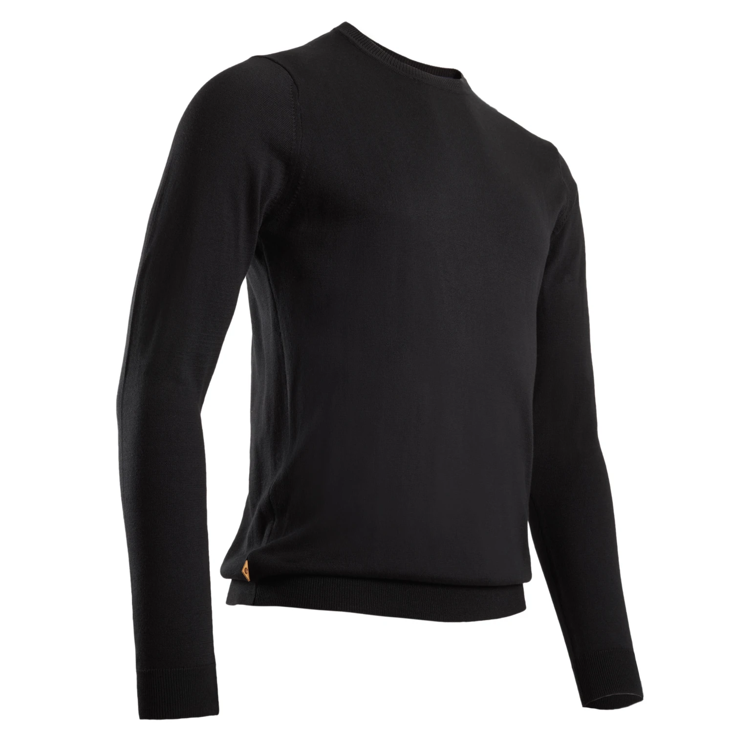 Men's Golf Crew Neck Pullover MW500 Black 8 Men's Golf Crew Neck Pullover MW500 Black - Image 8