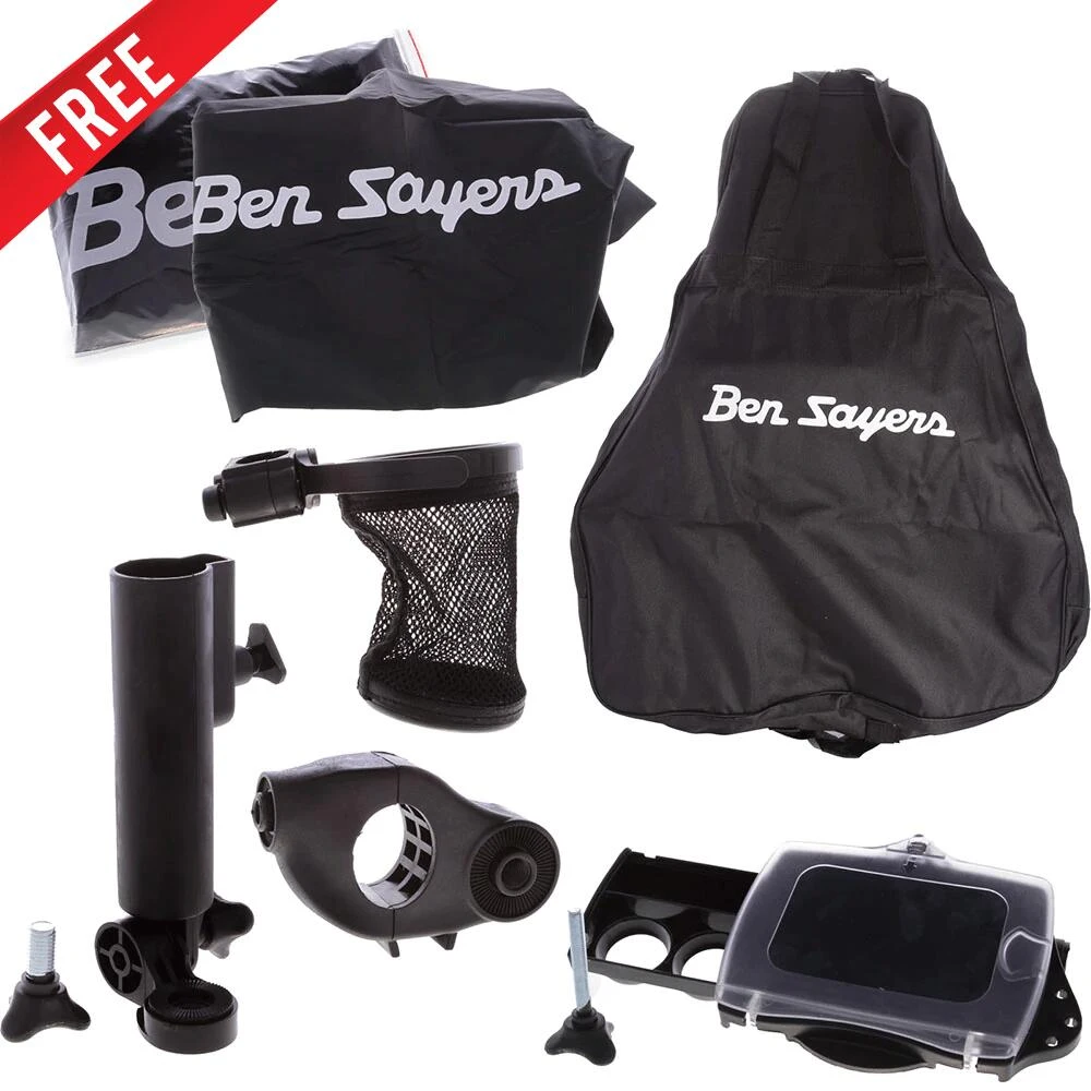 BEN SAYERS 36 HOLE LEAD ACID ELECTRIC GOLF TROLLEY 4 BEN SAYERS 36 HOLE LEAD ACID ELECTRIC GOLF TROLLEY - Image 4