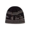 Mens Jacquard Beanie (Caviar)