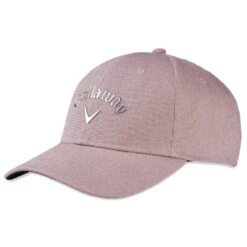 Callaway Cap Ladies Liquid Metal Mauve/Silver