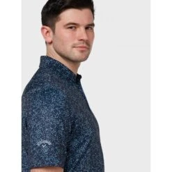 Callaway All Over Chev Print Polo PEACOAT -Eagle Swing Outlet kb9106376dbf5f63c36420732e7c14dbe