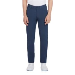 Mens Horizontal Textured Trousers (Grey) -Eagle Swing Outlet kbc368d5da770913f597fe1ce8f959616