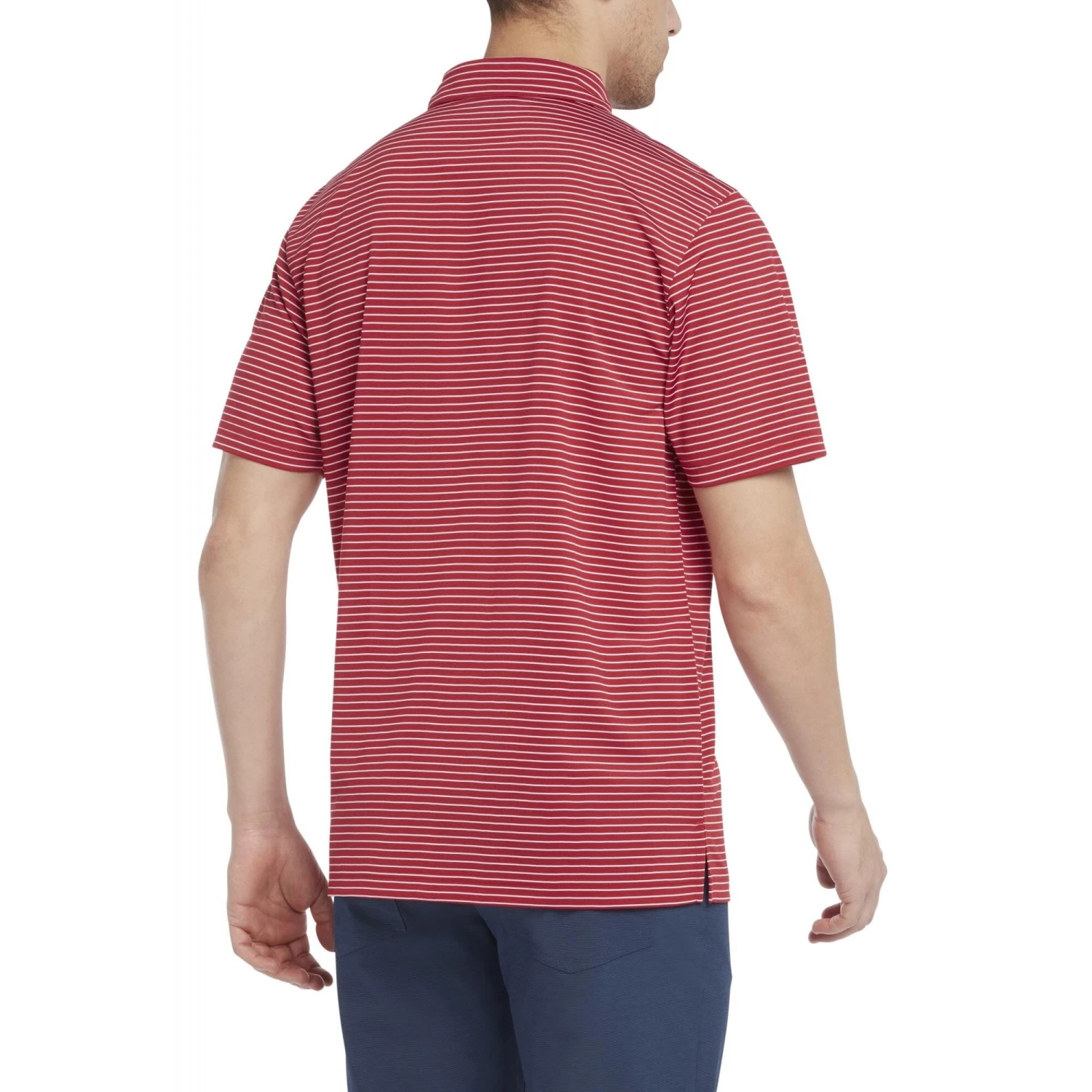 Mens Feeder Stripe Polo Shirt (Caviar) 8 Mens Feeder Stripe Polo Shirt (Caviar) - Image 8