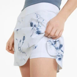 Puma Womens PWRSHAPE Lowlands Golf Skirt - Bright White -Eagle Swing Outlet kc0f2c7f77b136fa11218046e49ed25f5