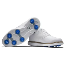 MEN'S GOLF SHOES FOOTJOY WATERPROOF - TRADITIONS WHITE -Eagle Swing Outlet kc83daf9de0b693d7dc319b324509385c