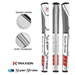 Superstroke Traxion PT 1.0 White/Red/Grey