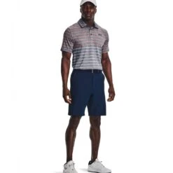 Under Armour Playoff 3.0 Stripe Polo Midnight Navy/Orange -Eagle Swing Outlet kd4aa1551a87f6d1e3154aa8801526811