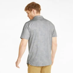 Puma Mens CLOUDSPUN Leaflet Golf Polo Shirt -Eagle Swing Outlet kd6b88989293d47c82a7a3896cd01b813