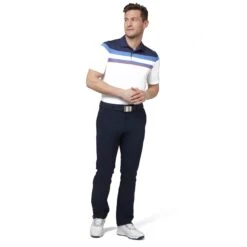 Callaway 2022 SPACE DYE BLCOK POLO PEACOAT -Eagle Swing Outlet kde94b60128951975a2b710357d9ccbca