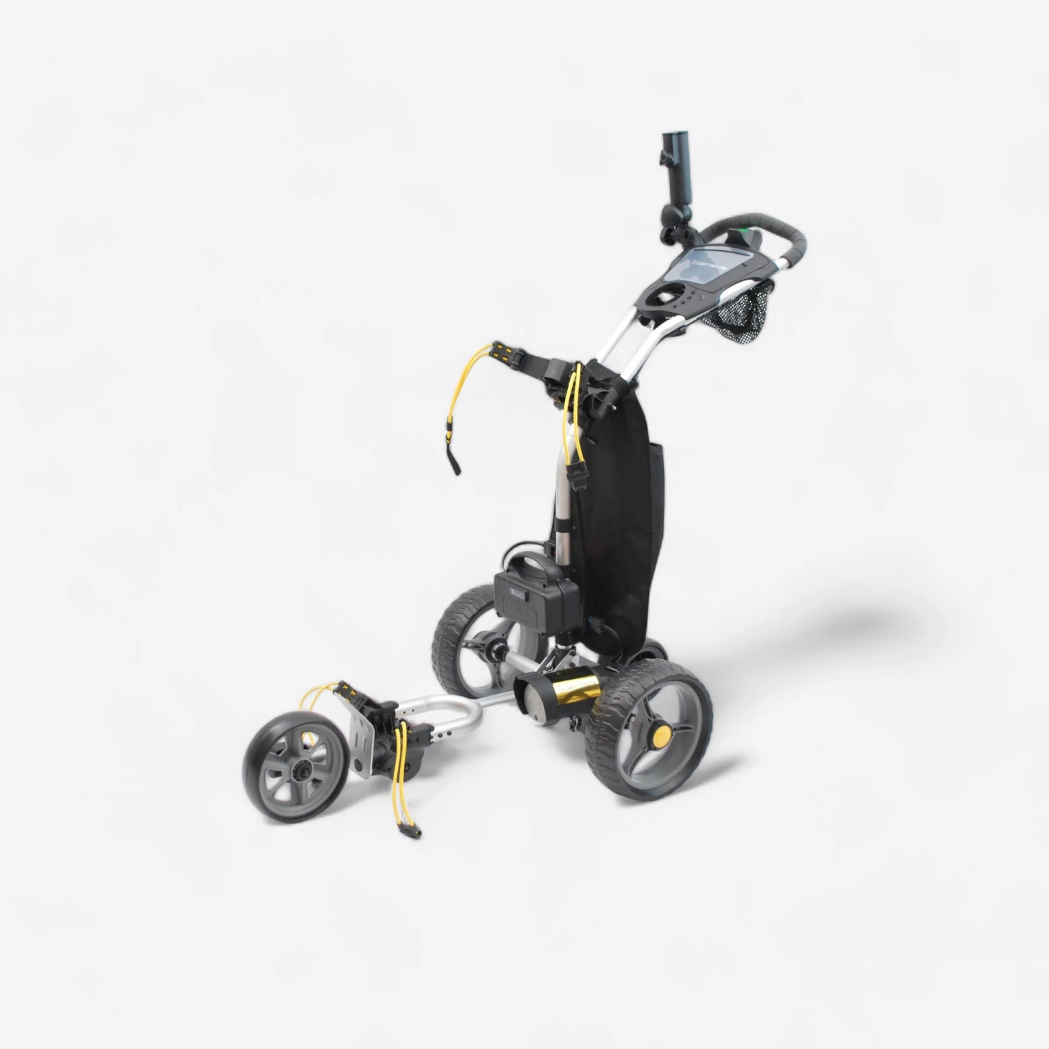ELECTRIC GOLF TROLLEY - TROLEM FALL CAN SILVER 1 ELECTRIC GOLF TROLLEY - TROLEM FALL CAN SILVER