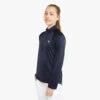 PUMA Kids Girls Quarter Zip Golf Pullover Jumper Top