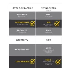 GOLF HYBRID LEFT HANDED SIZE 2 & MID SPEED - INESIS 500 11 GOLF HYBRID LEFT HANDED SIZE 2 & MID SPEED - INESIS 500 -Eagle Swing Outlet ked67197d97f31baa98b125b367360fa5 1
