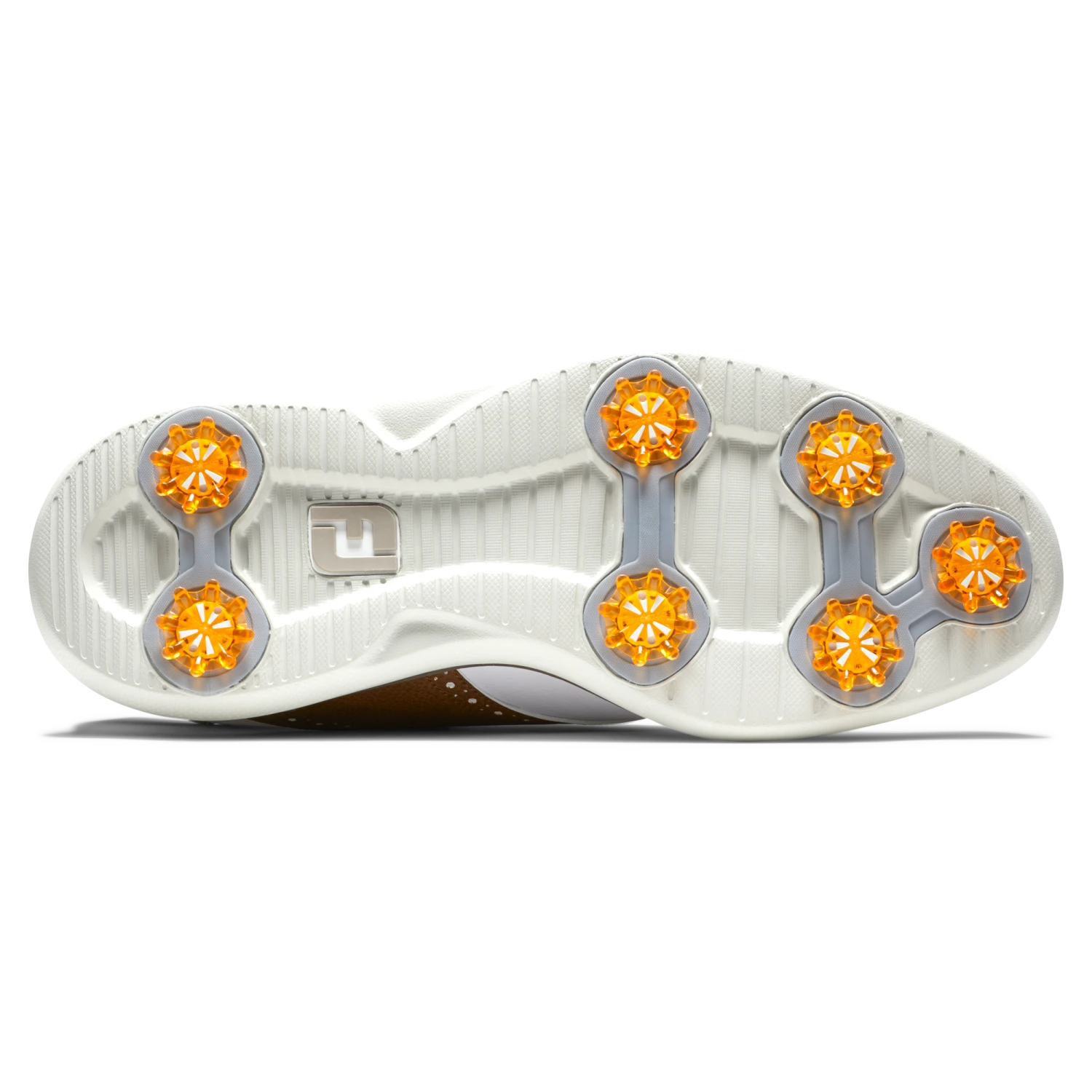 MEN'S GOLF SHOES FOOTJOY - TRADITION WHITE AND BROWN 3 MEN'S GOLF SHOES FOOTJOY - TRADITION WHITE AND BROWN - Image 3