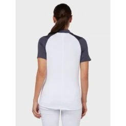 Callaway Ladies Texture Floral Polo BRILLIANT WHITE -Eagle Swing Outlet keeb7bfa6e2978f941527778343bc0048