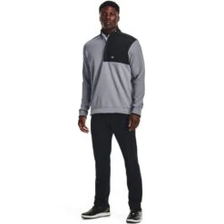 Under Armour Mens Storm SweaterFleece Steel/White -Eagle Swing Outlet kf107d5fd76d75482bfa215d59f114d40