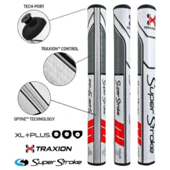 Superstroke Traxion Tour 1.0 White/Red/Grey