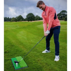 PGA TOUR 2 In 1 Golf Hitting Mat -Eagle Swing Outlet kf8669d801747d857f287df943f3a38d0