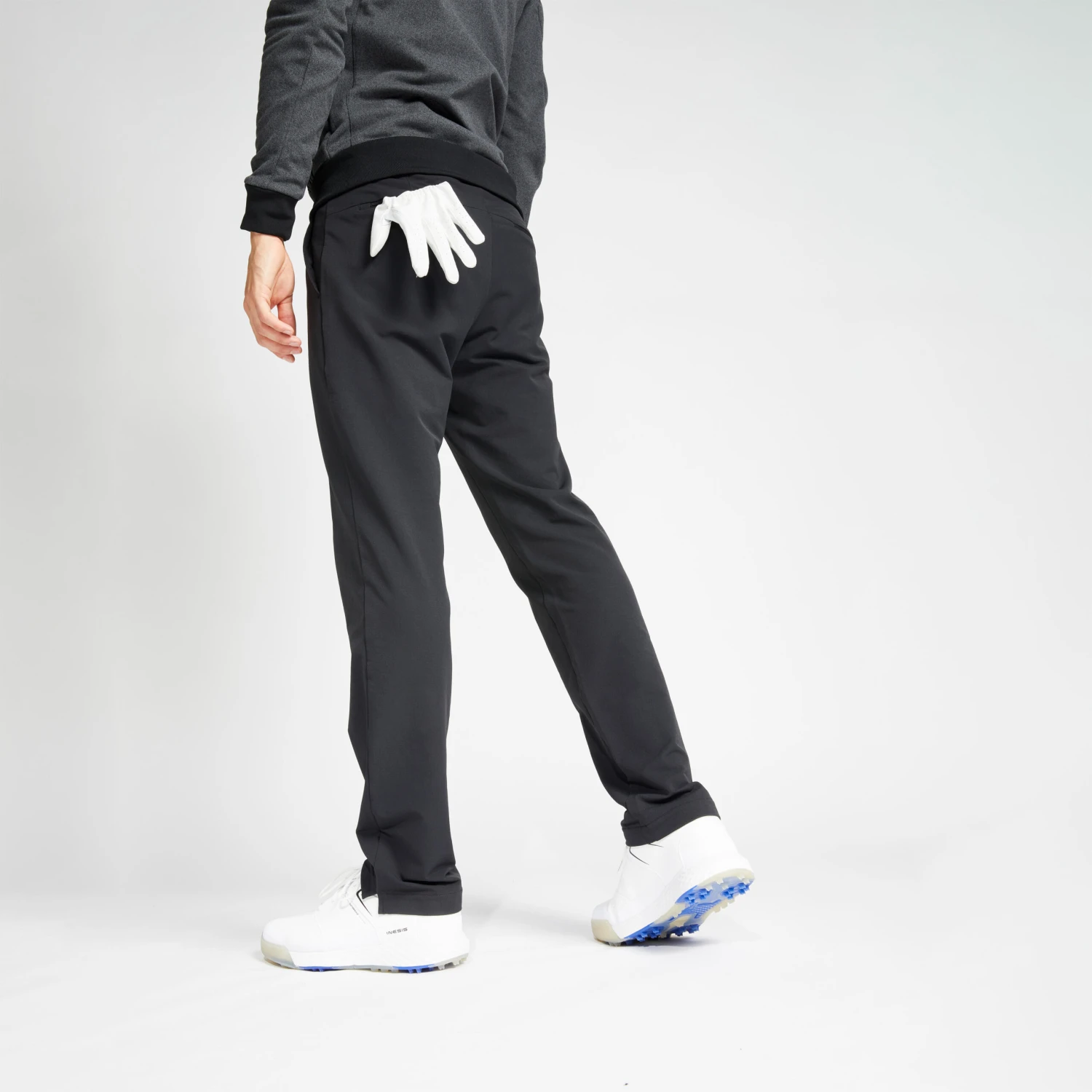Men's Golf Winter Trousers CW500 Black 2 Men's Golf Winter Trousers CW500 Black - Image 2