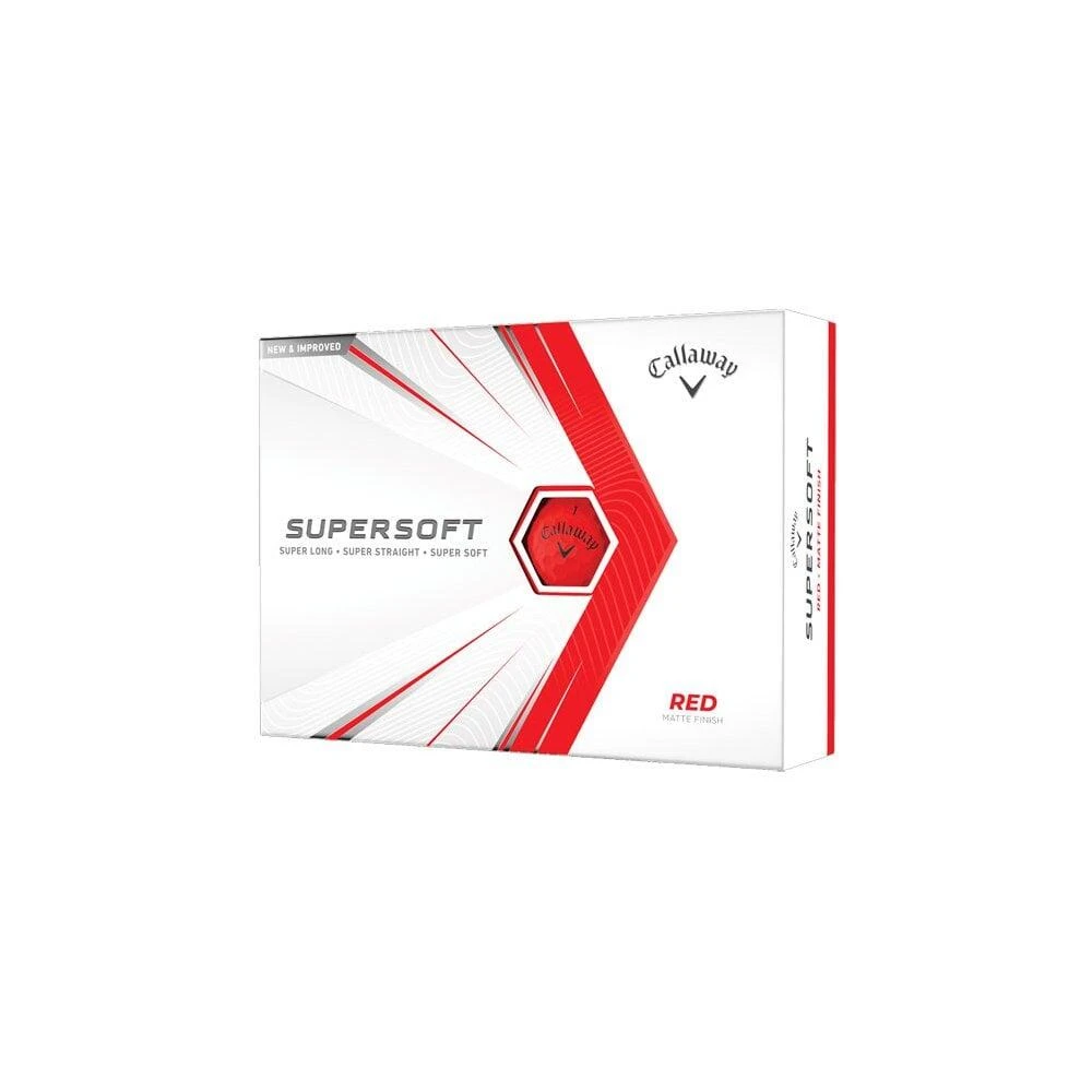 Callaway Golf Balls SUPERSOFT RED (Doz) 1 Callaway Golf Balls SUPERSOFT RED (Doz)